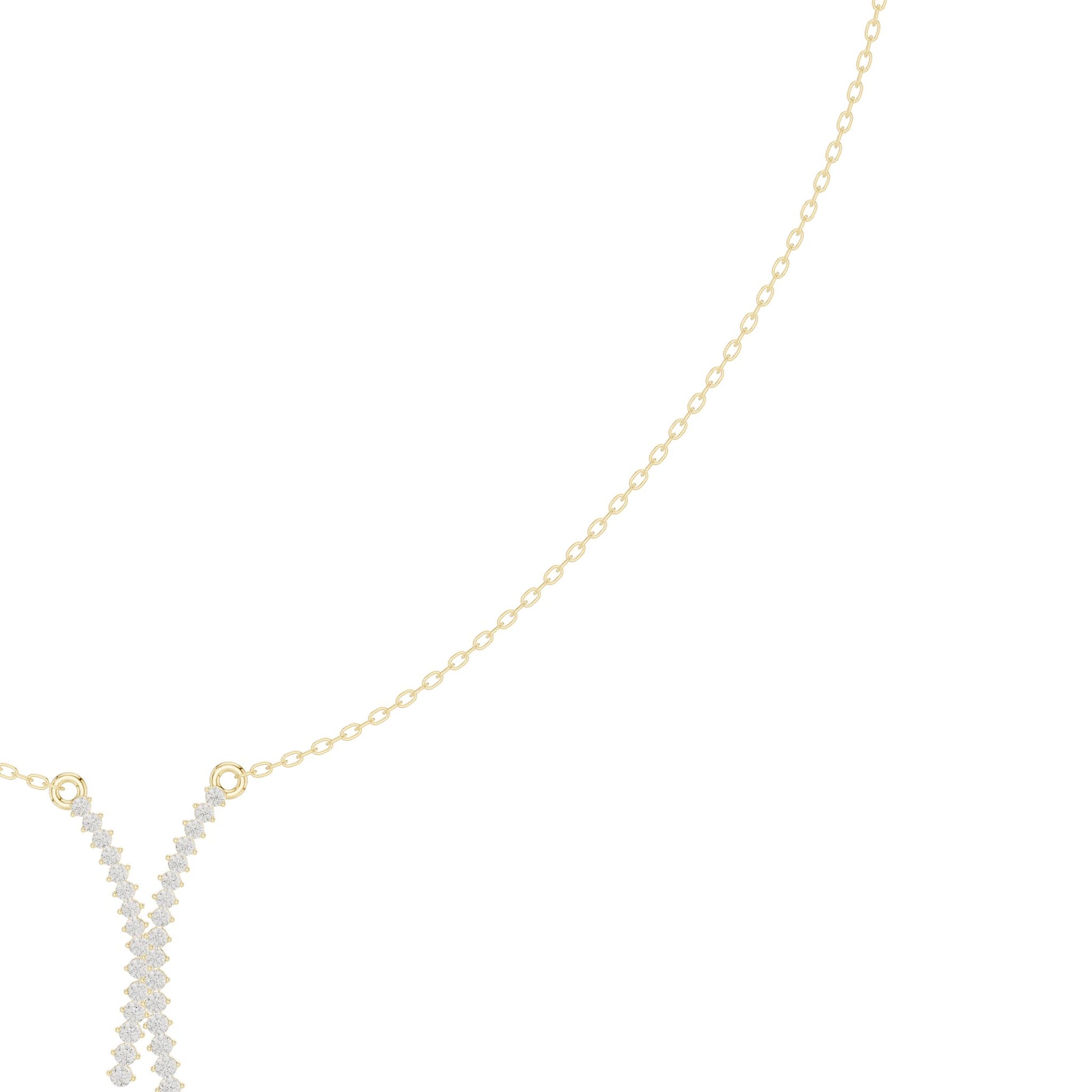 Round Lab Grown Diamond Pendant