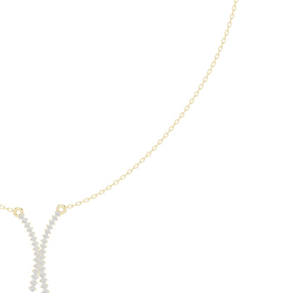 Round Lab Grown Diamond Pendant
