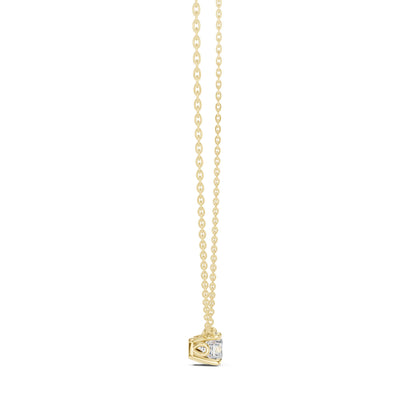 Round Lab Grown Diamond Pendant