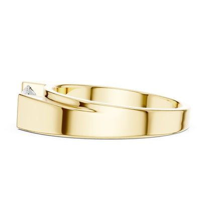Men's Round Lab Grown Diamond Ring