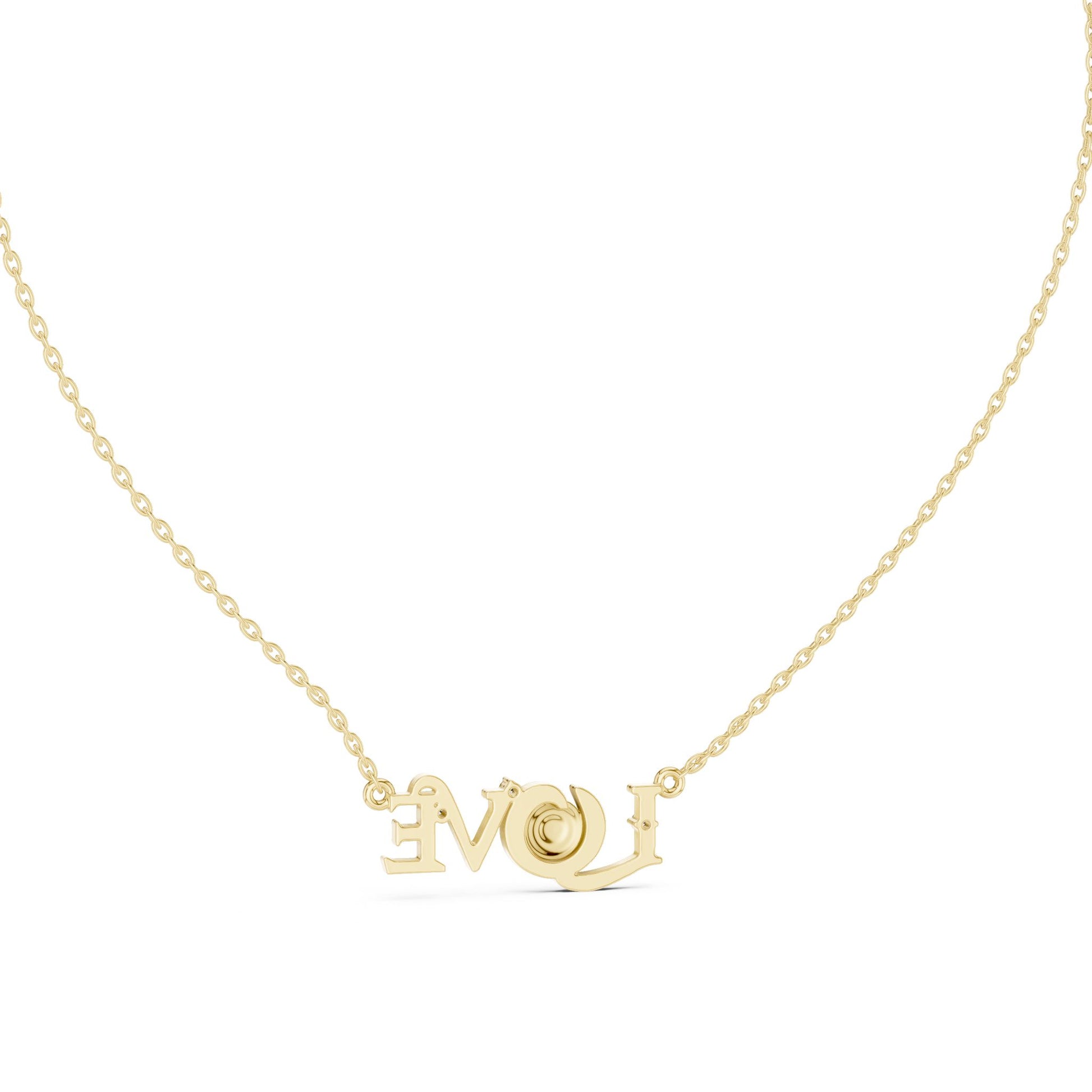 Round Lab Grown Diamond Pendant