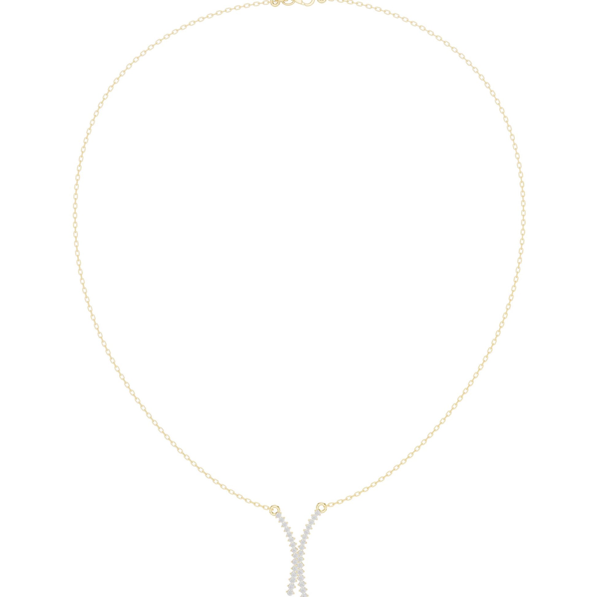 Round Lab Grown Diamond Pendant