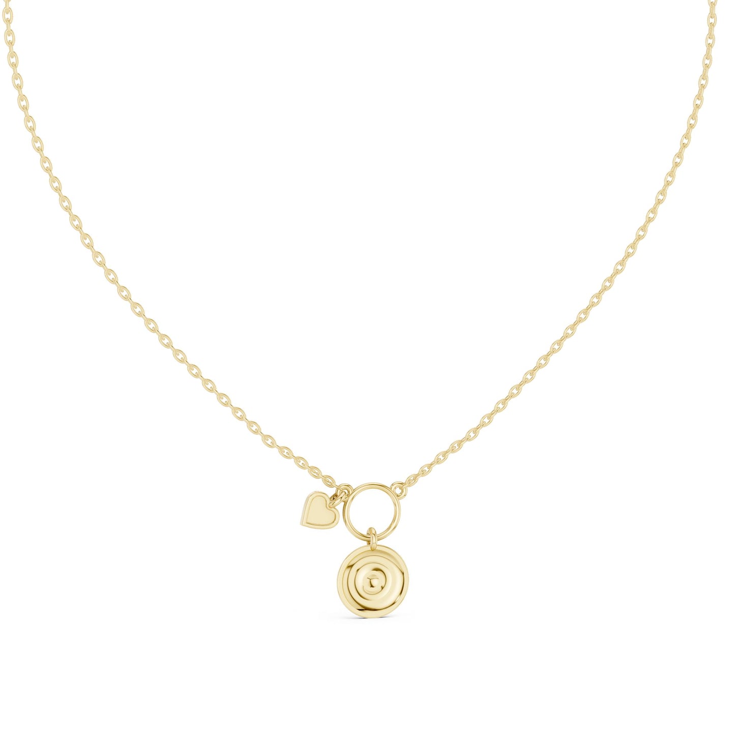 Round Lab Grown Diamond Pendant