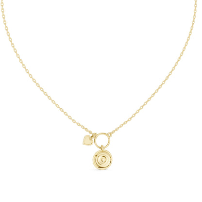 Round Lab Grown Diamond Pendant