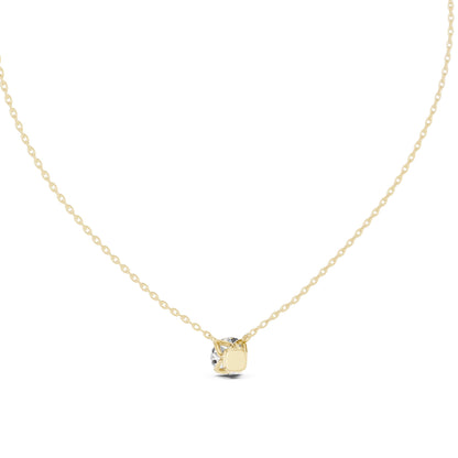 Round Lab Grown Diamond Pendant