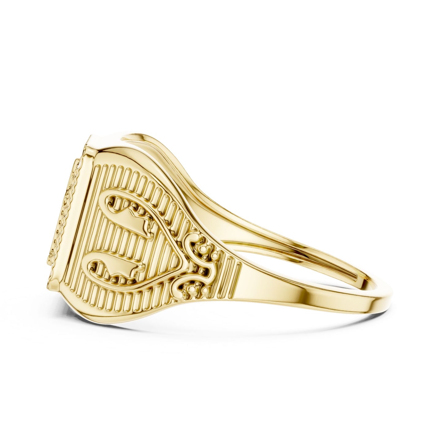 Men's Round Lab Grown Diamond Ring