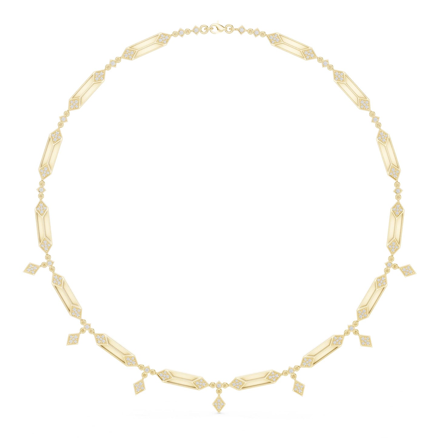 Round Lab Grown Diamond Pendant