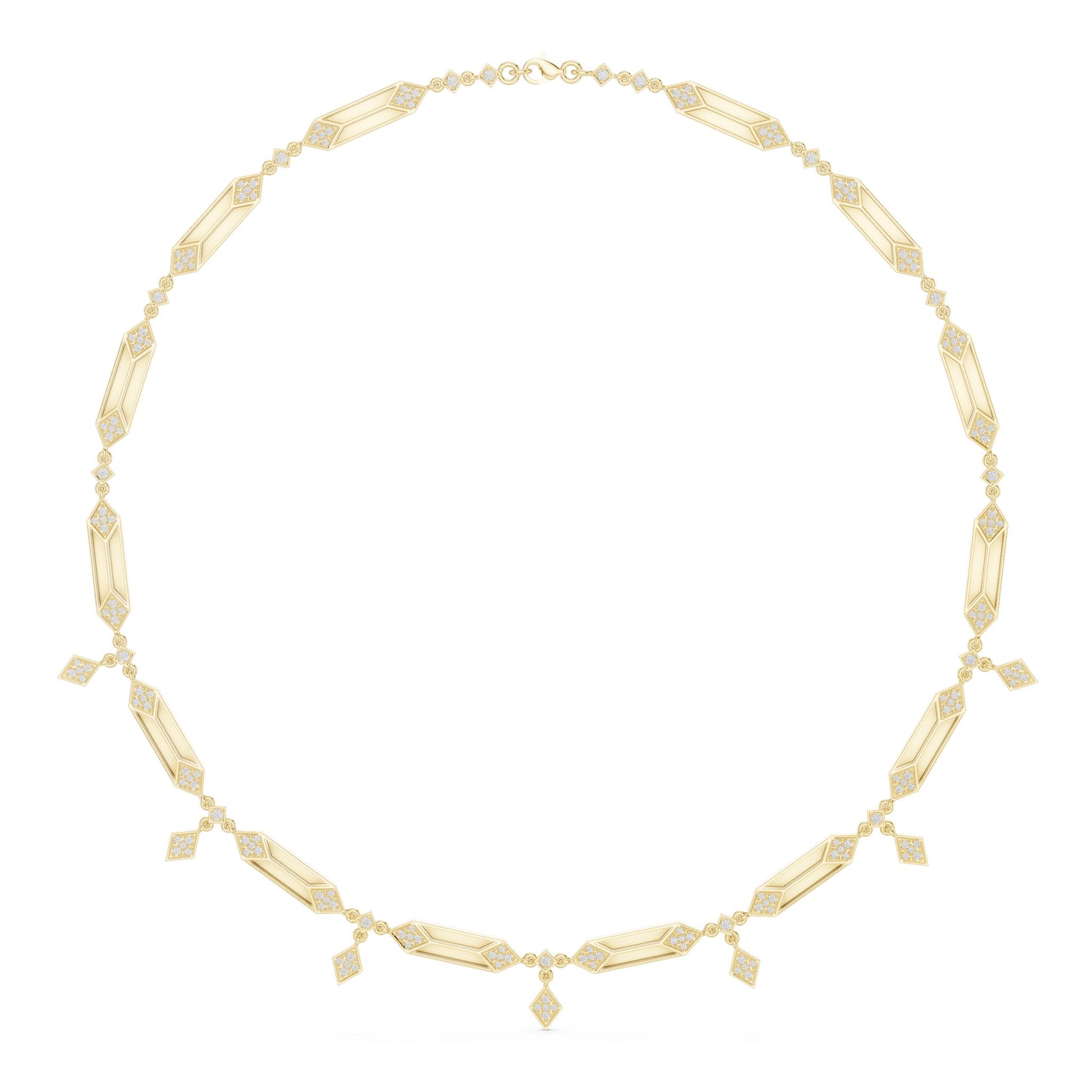 Round Lab Grown Diamond Pendant