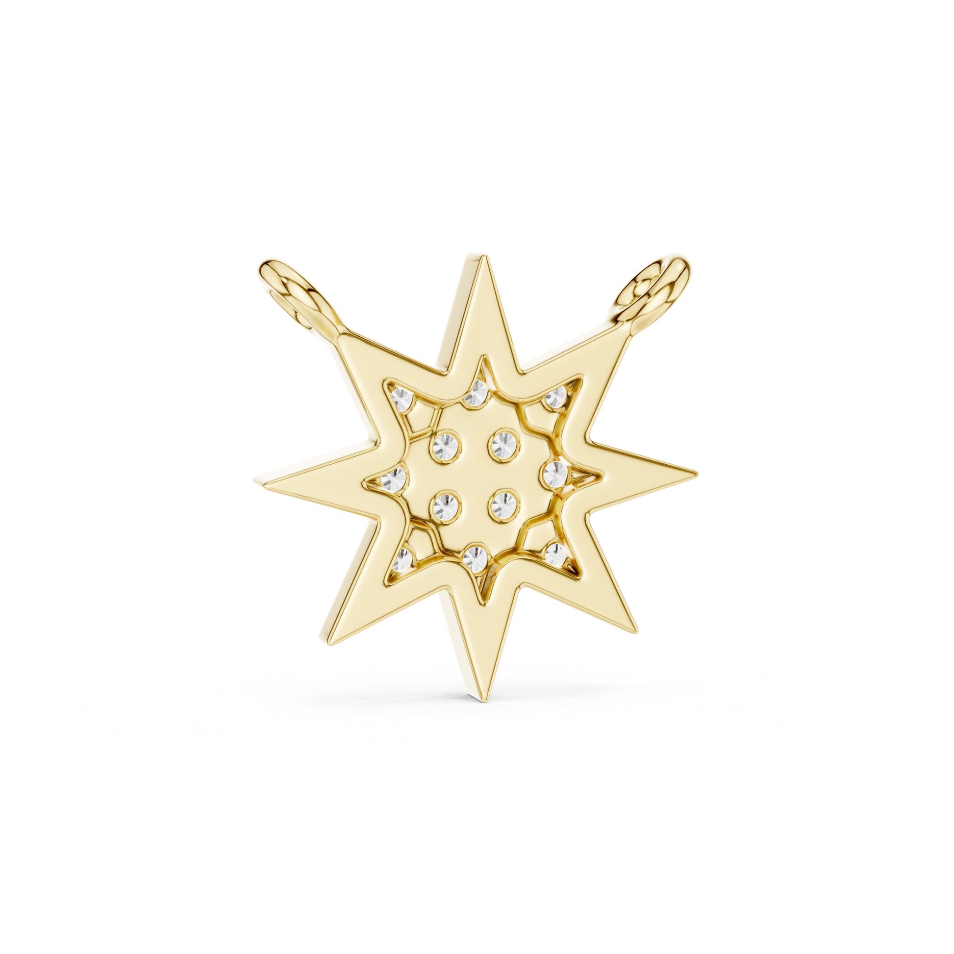 Round Lab Grown Diamond Pendant