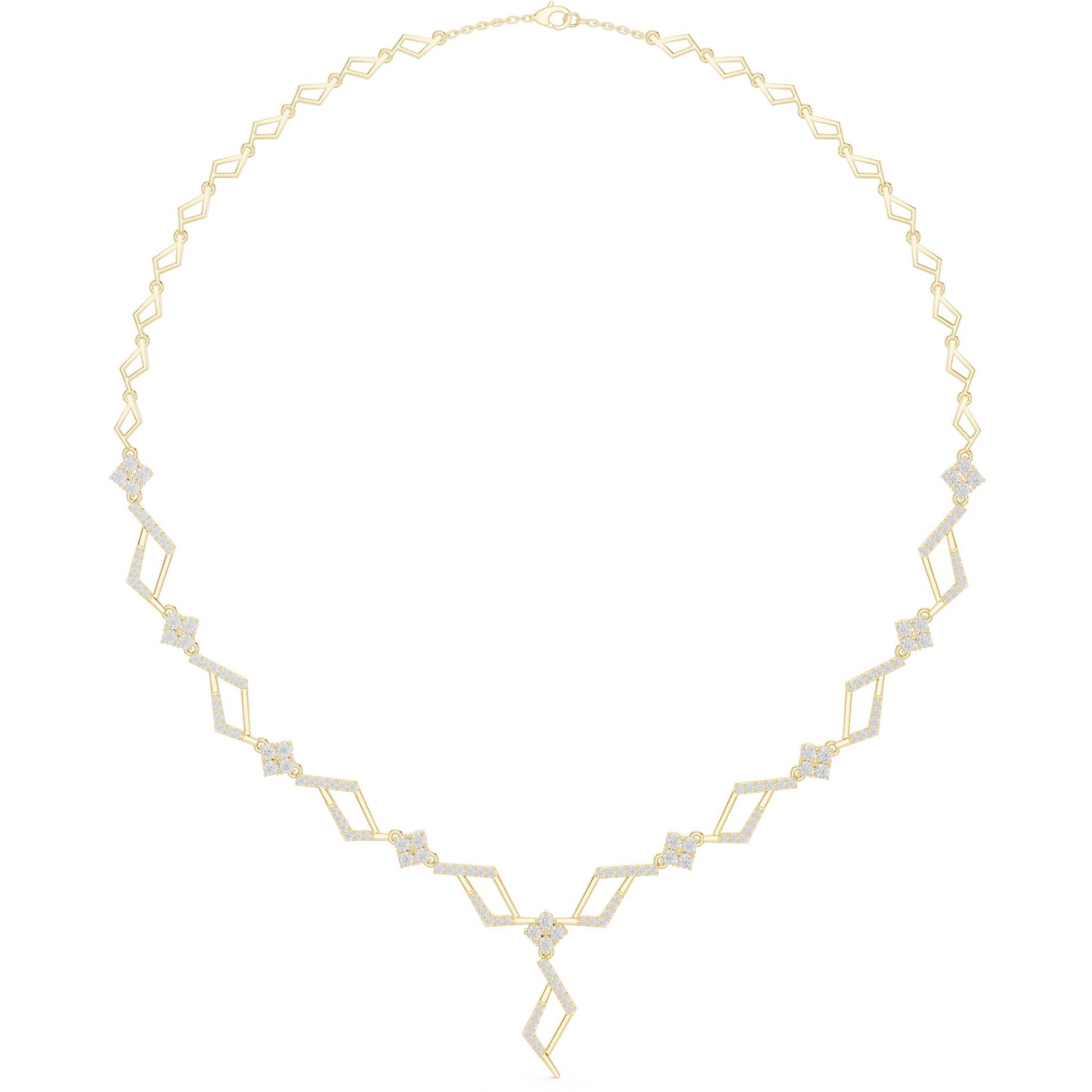 Round Lab Grown Diamond Pendant
