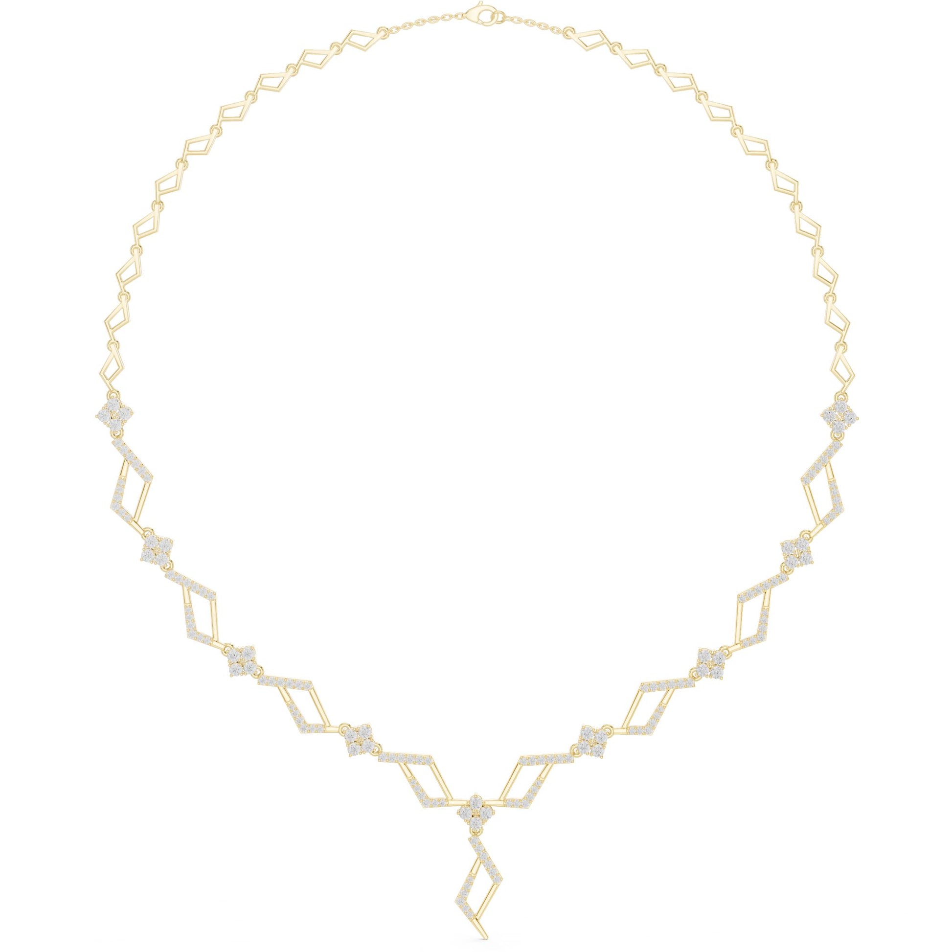Round Lab Grown Diamond Pendant