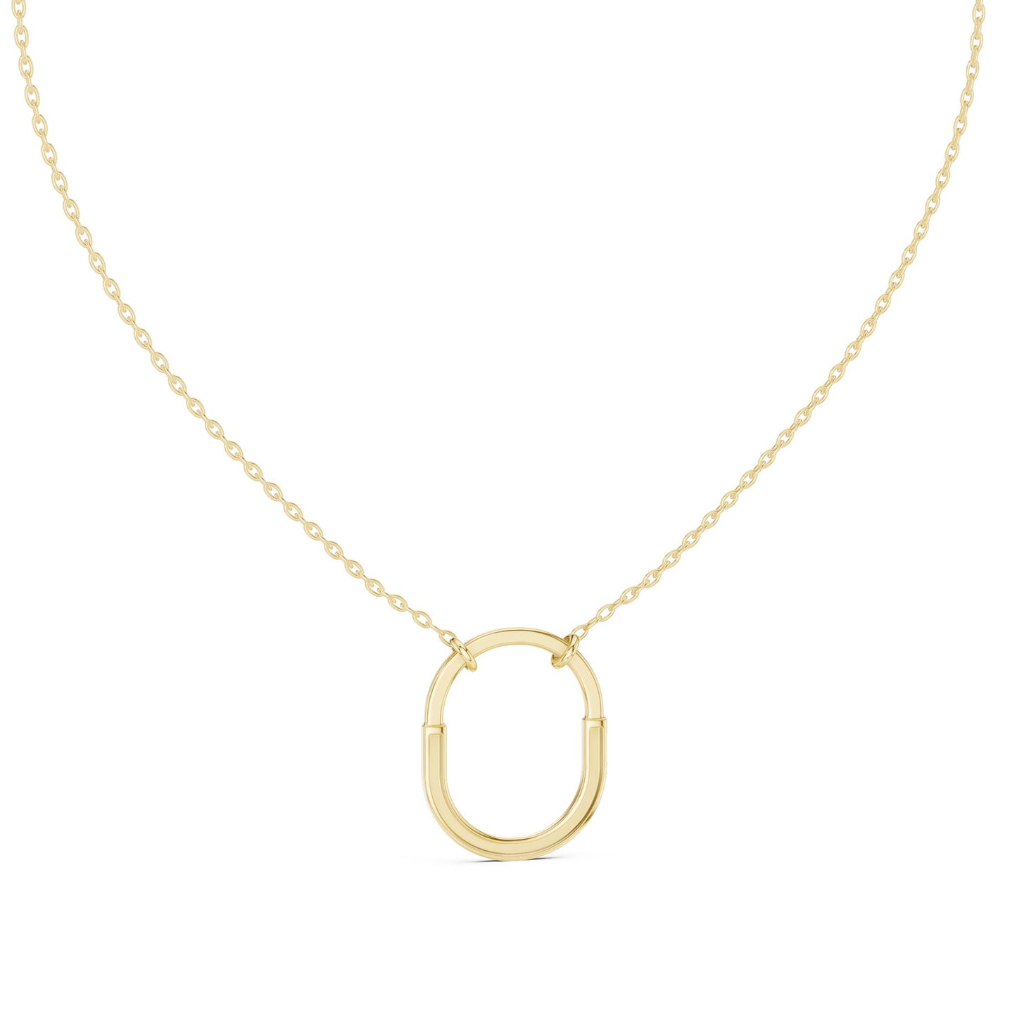 Round Lab Grown Diamond Pendant