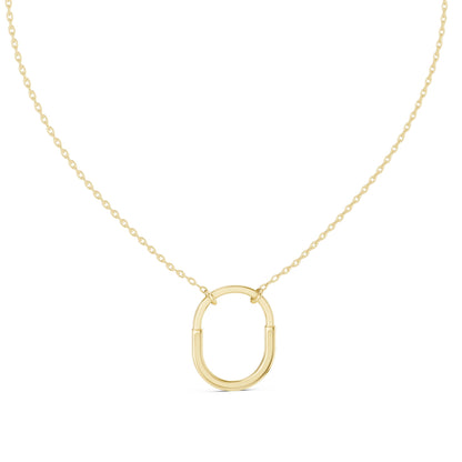 Round Lab Grown Diamond Pendant