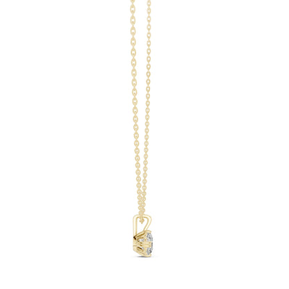 Round Lab Grown Diamond Pendant