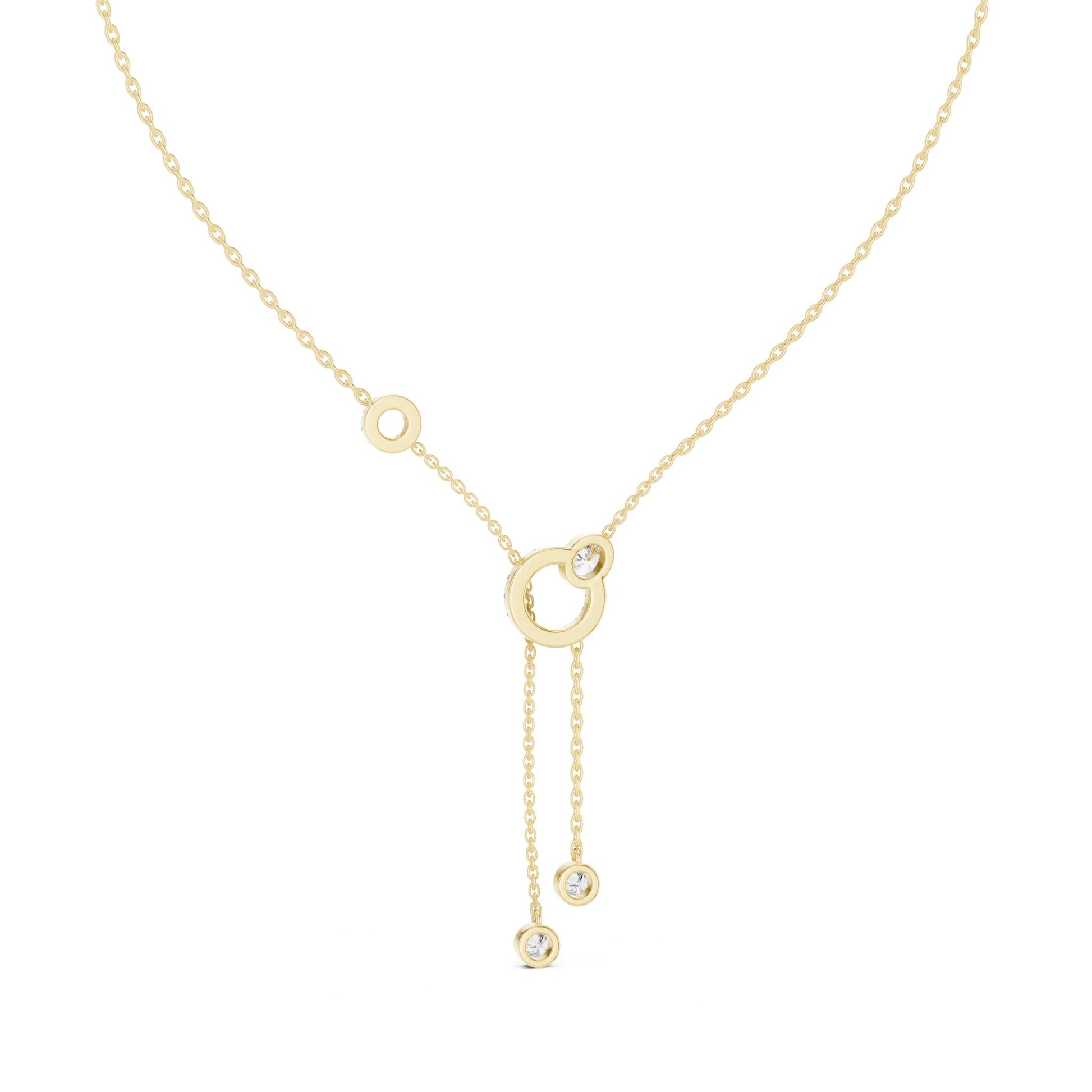 Round Lab Grown Diamond Pendant