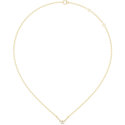 Round Lab Grown Diamond Pendant