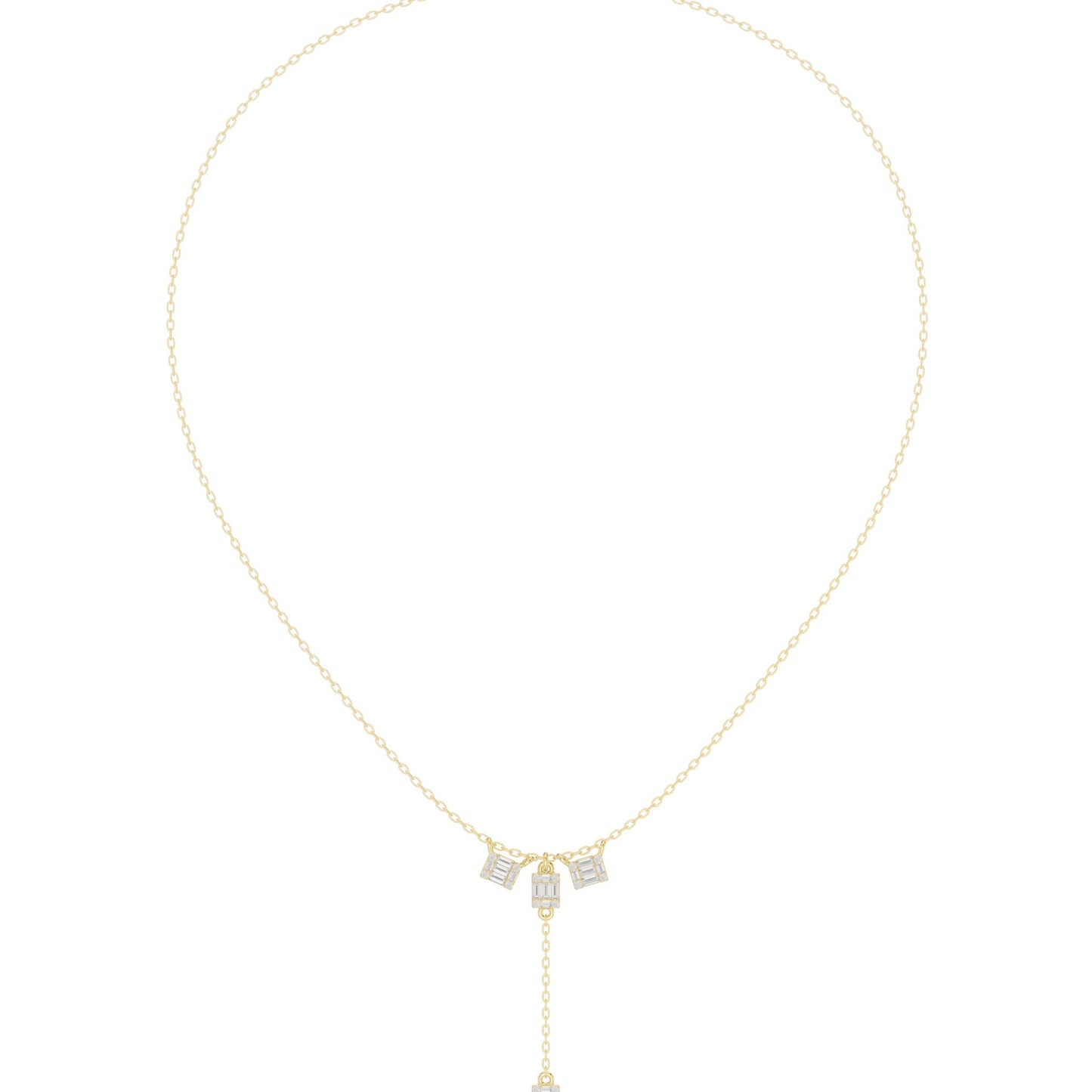 Round Lab Grown Diamond Pendant