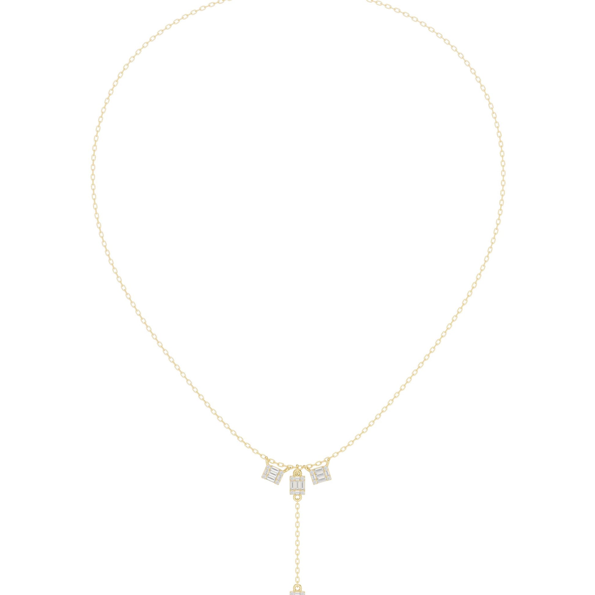 Round Lab Grown Diamond Pendant