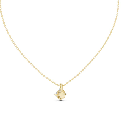 Round Lab Grown Diamond Pendant