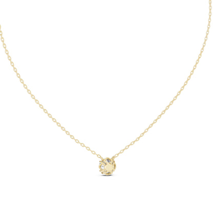 Round Lab Grown Diamond Pendant