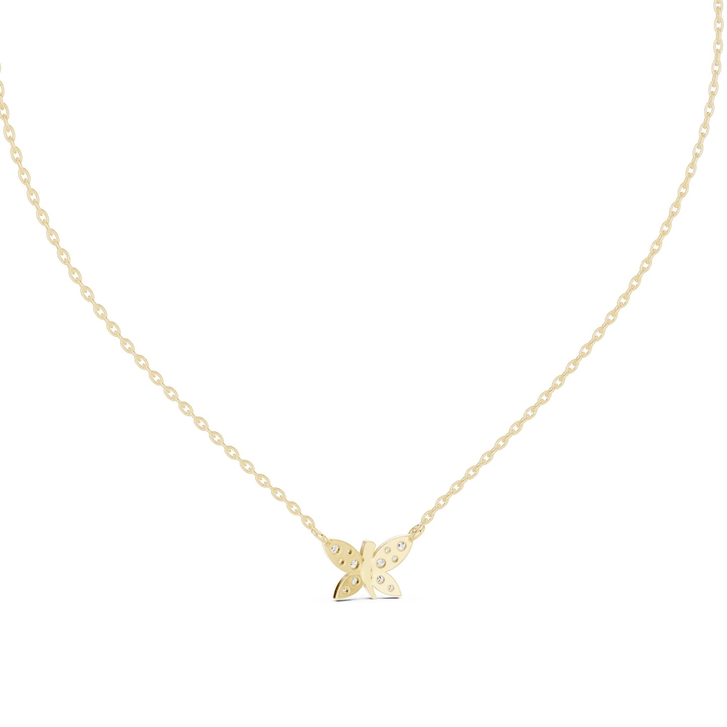 Round Lab Grown Diamond Pendant