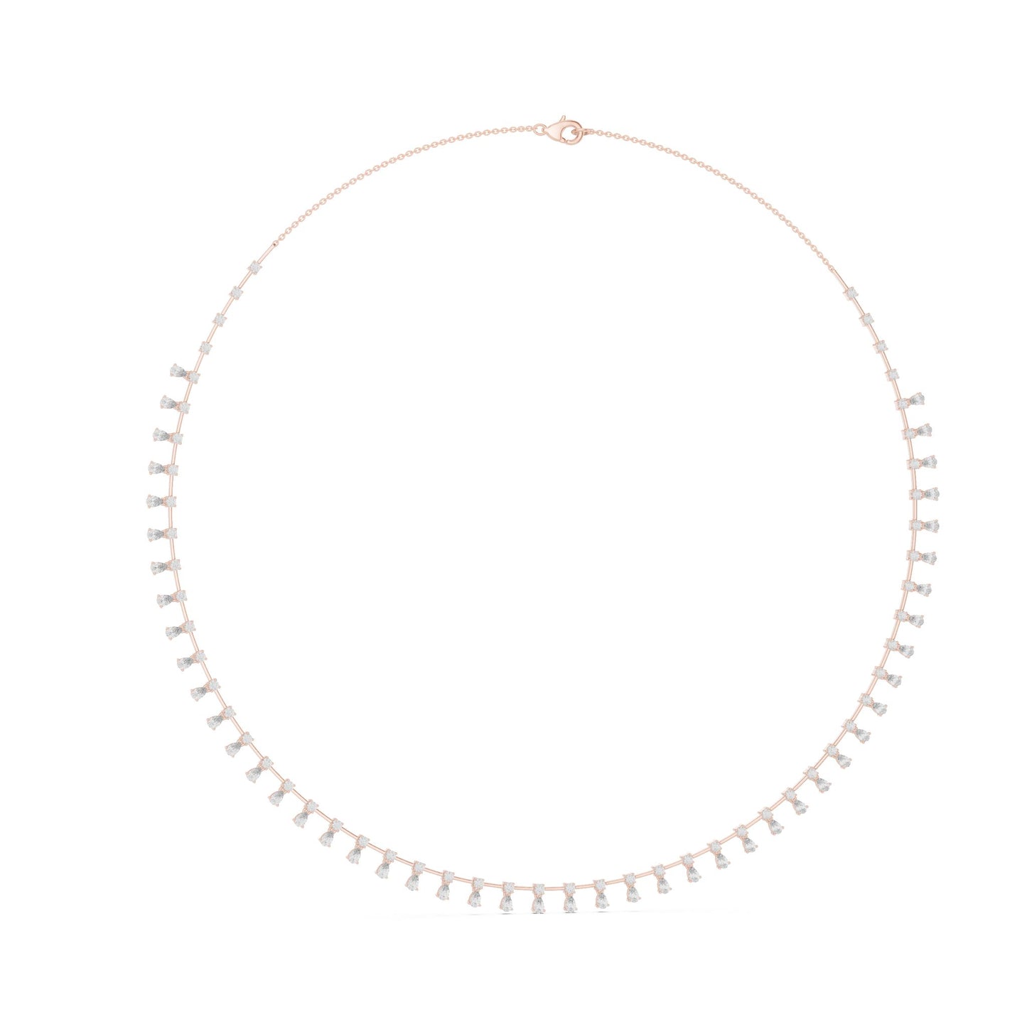 Round Lab Grown Diamond Pendant