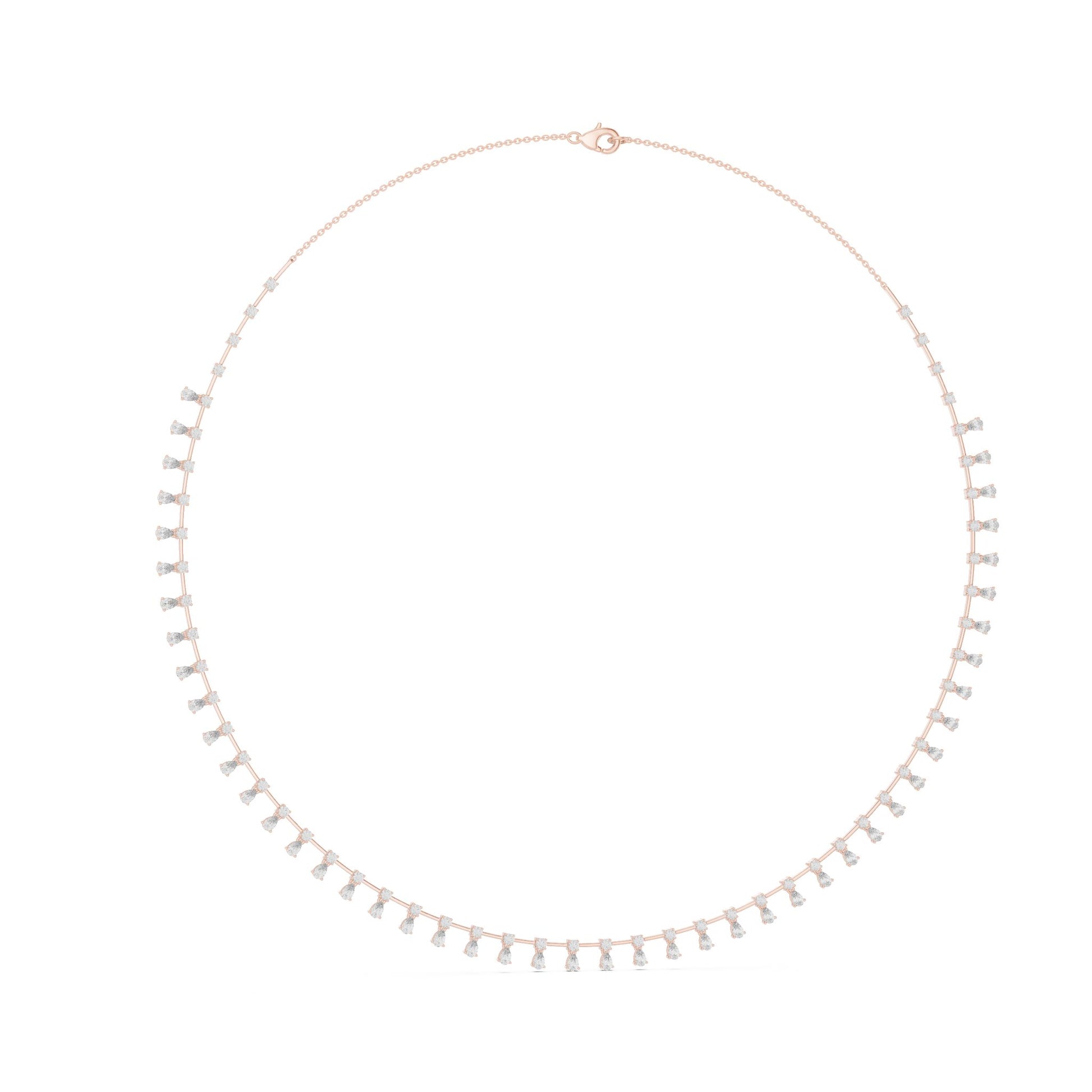 Round Lab Grown Diamond Pendant