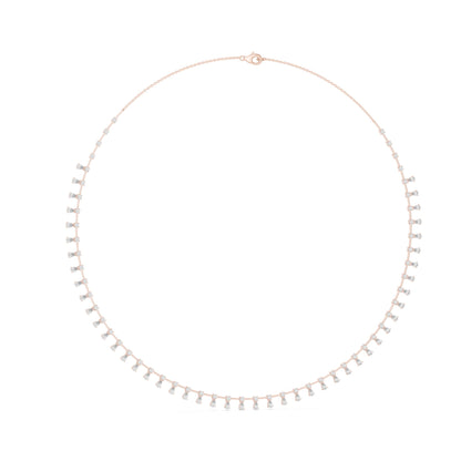 Round Lab Grown Diamond Pendant