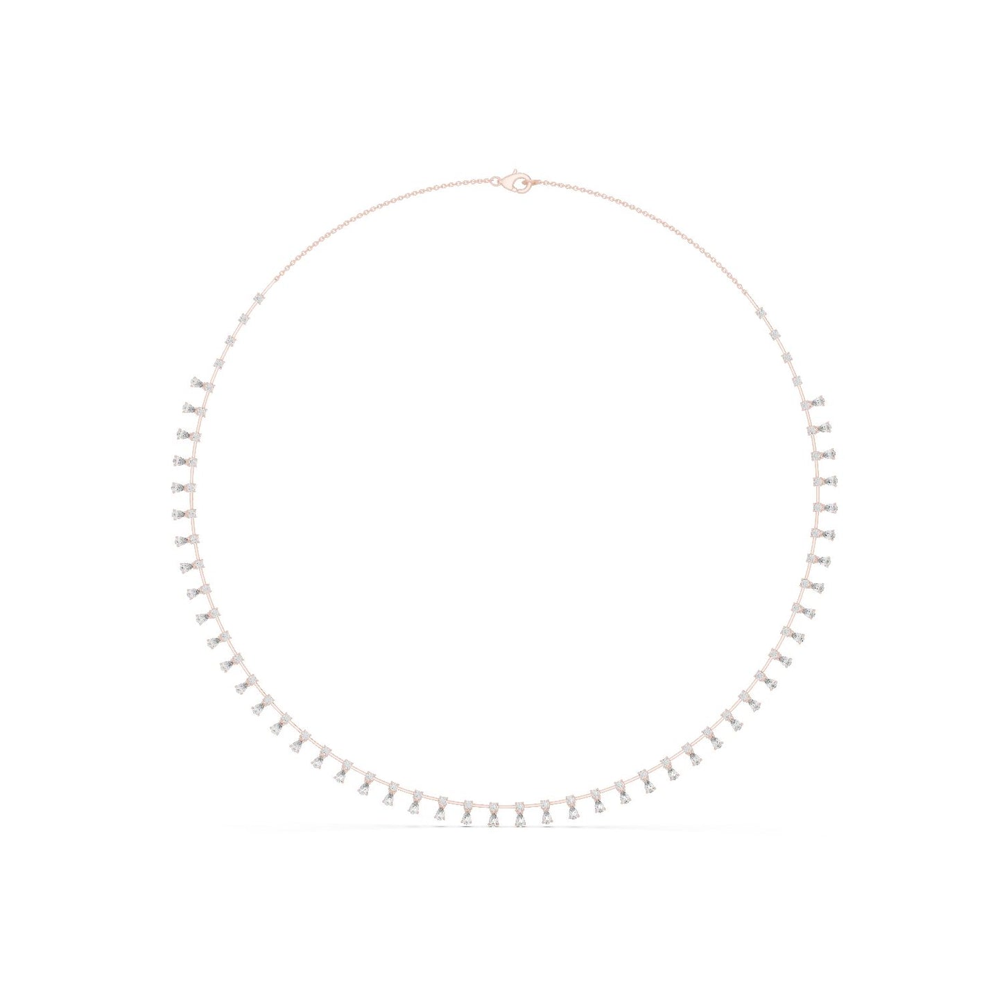 Round Lab Grown Diamond Pendant