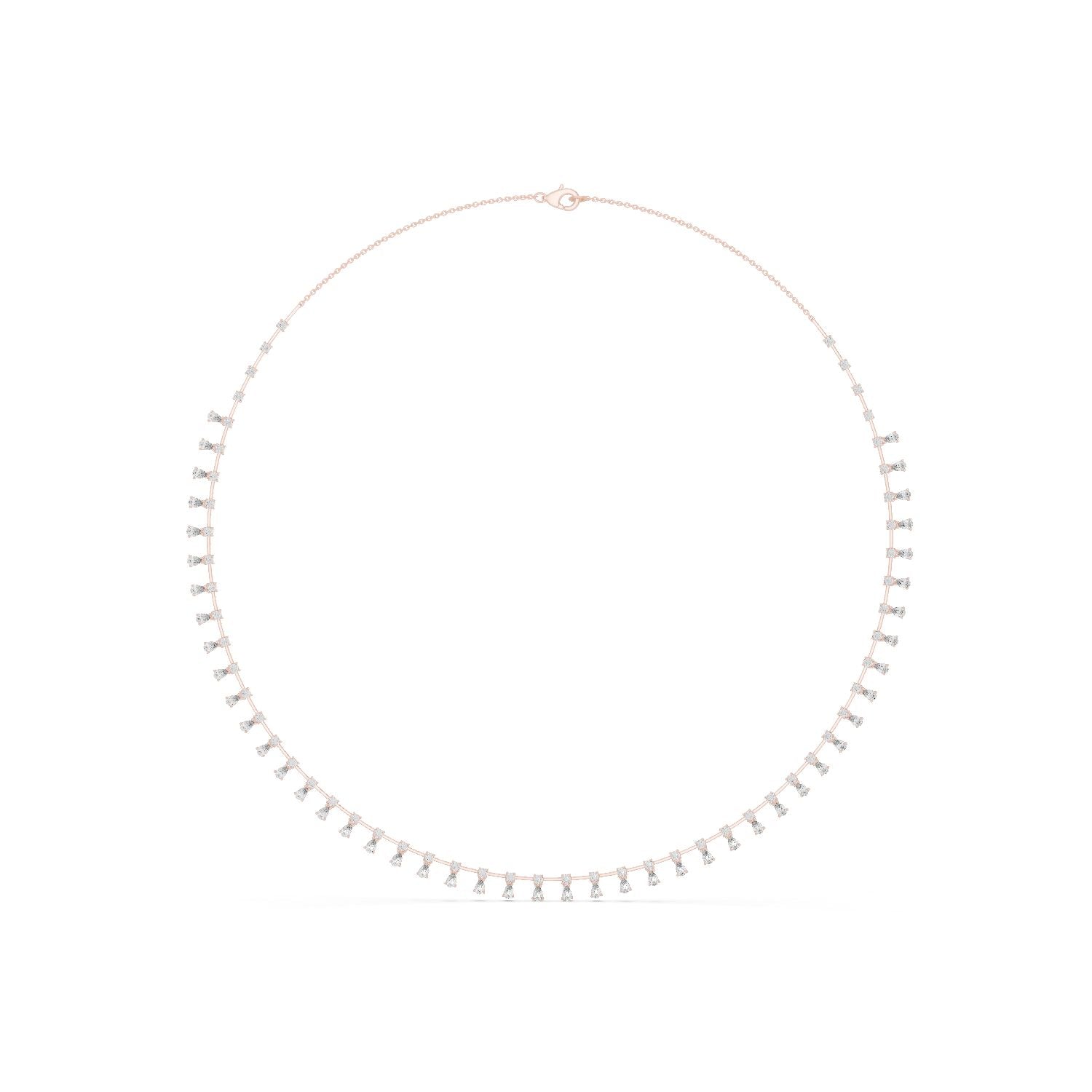 Round Lab Grown Diamond Pendant
