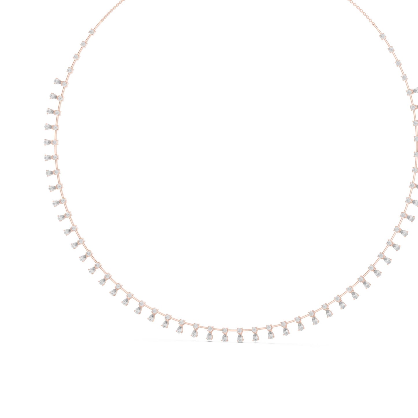 Round Lab Grown Diamond Pendant