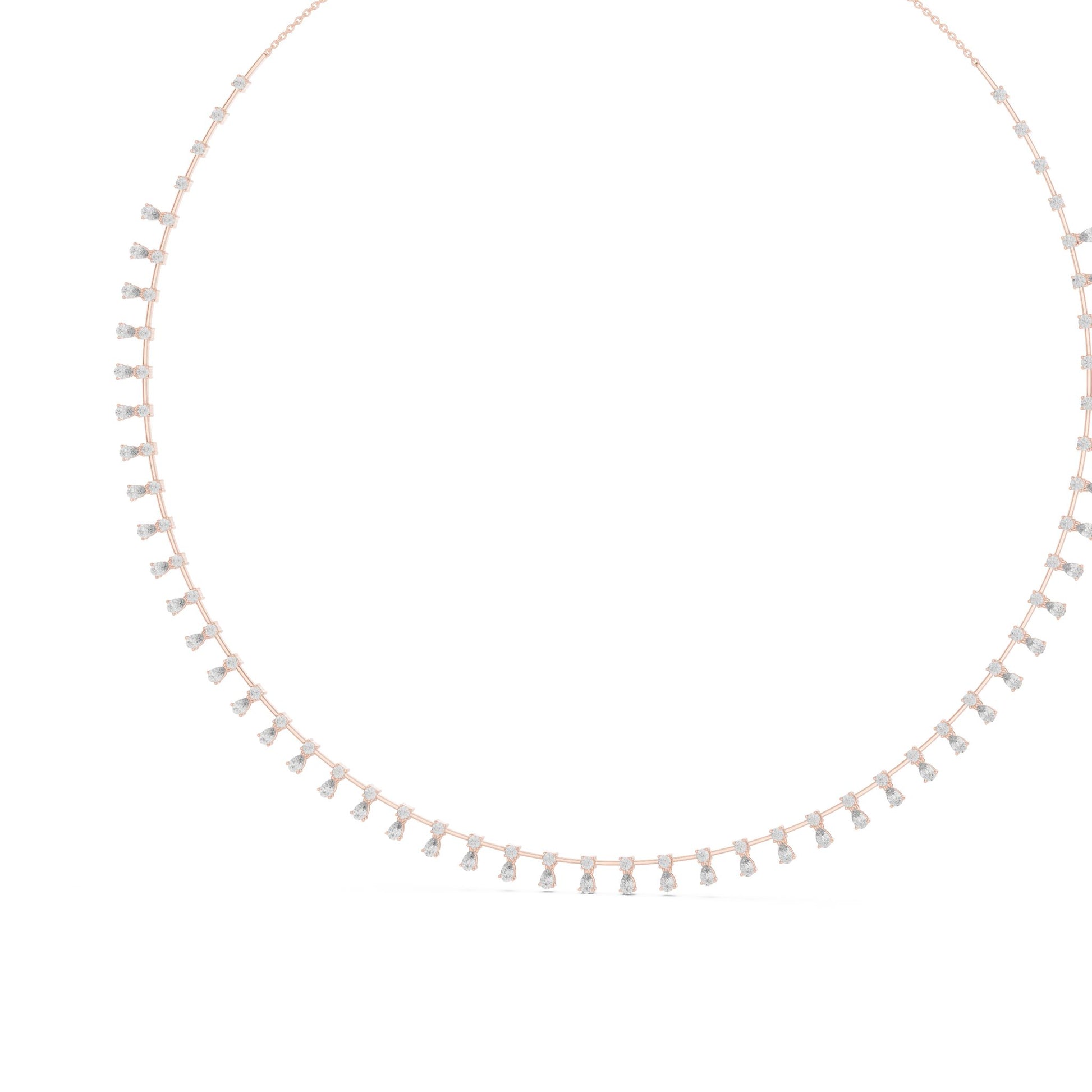 Round Lab Grown Diamond Pendant