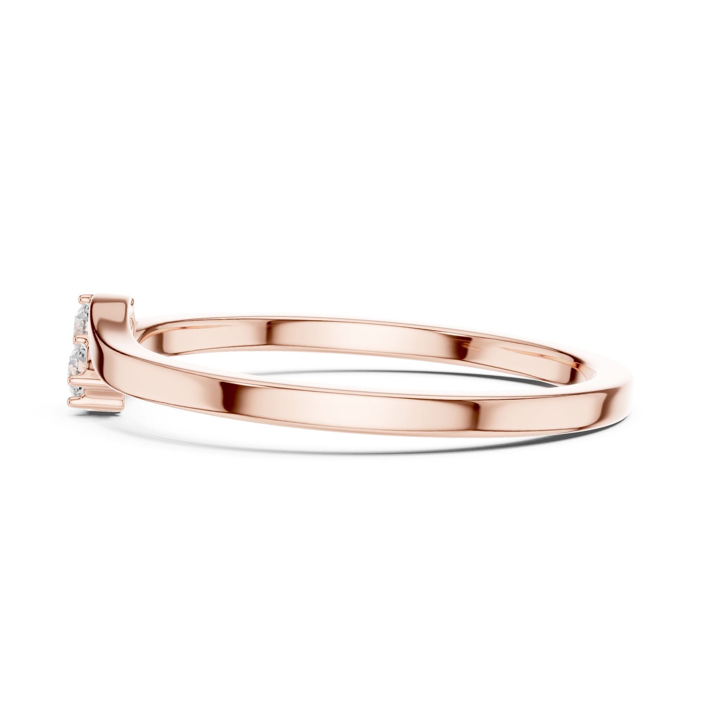 Women's Round Lab Grown Diamond Ring