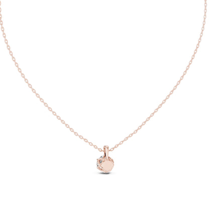 Round Lab Grown Diamond Pendant