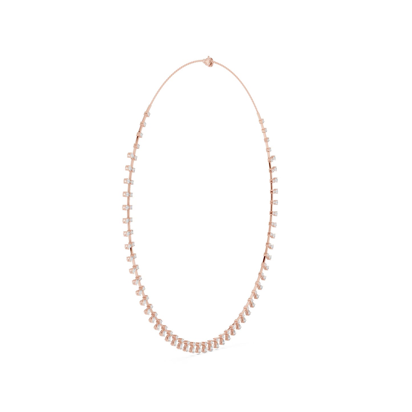 Round Lab Grown Diamond Pendant