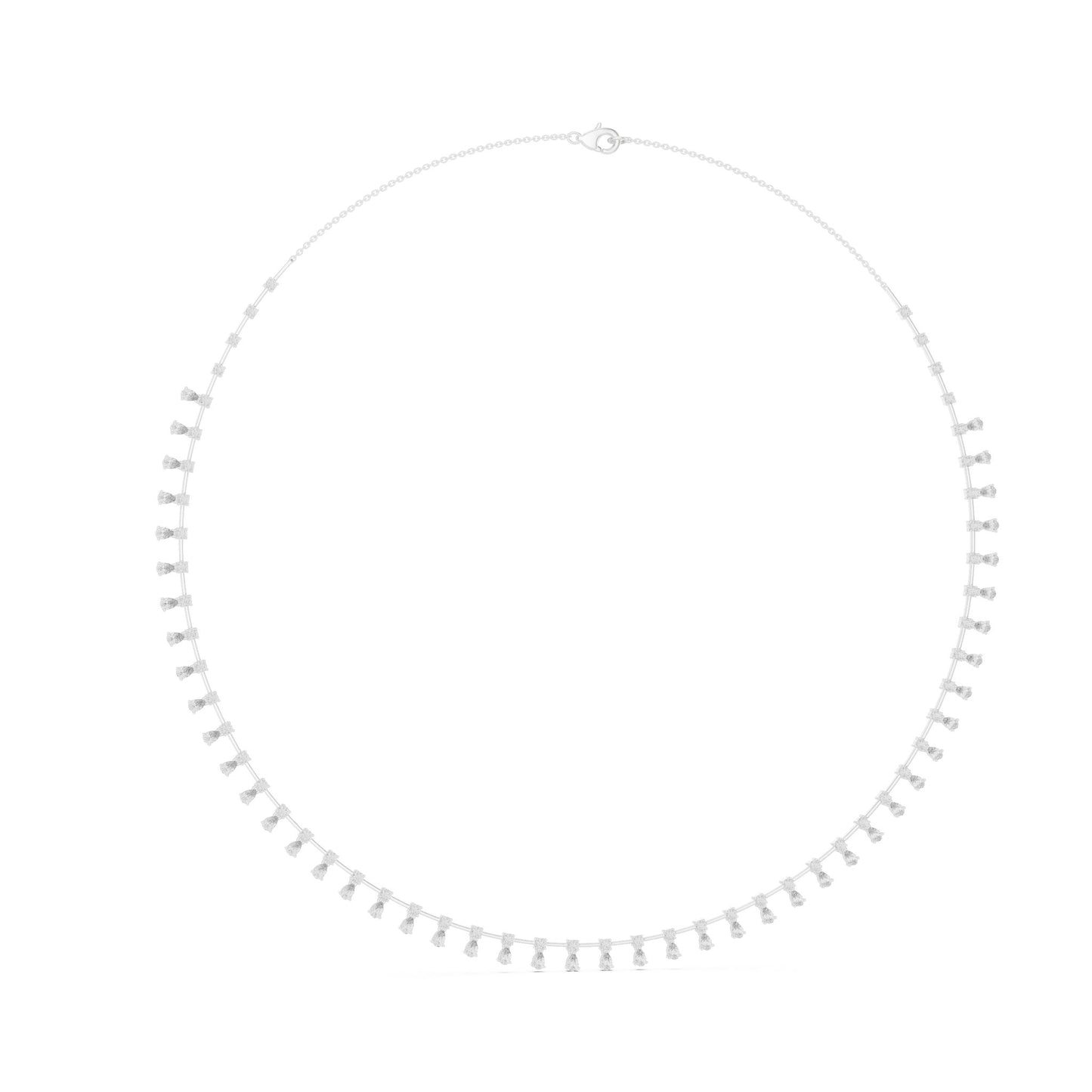 Round Lab Grown Diamond Pendant