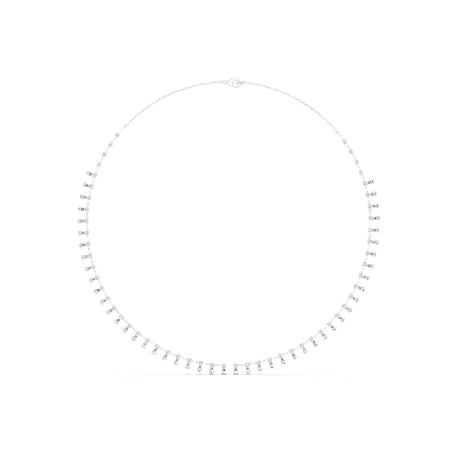 Round Lab Grown Diamond Pendant