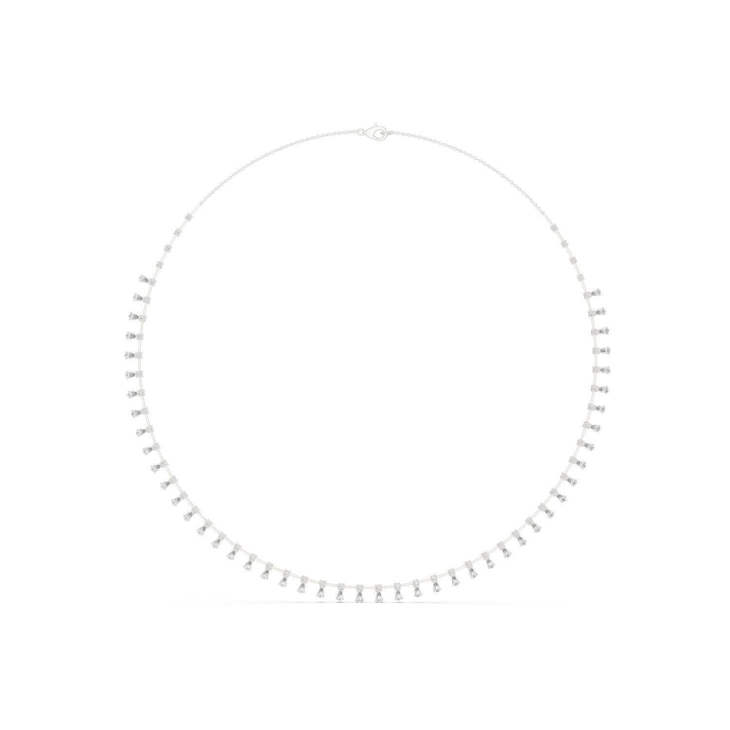 Round Lab Grown Diamond Pendant