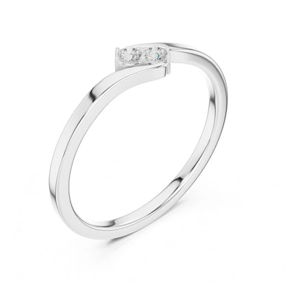 Women's Round Lab Grown Diamond Ring