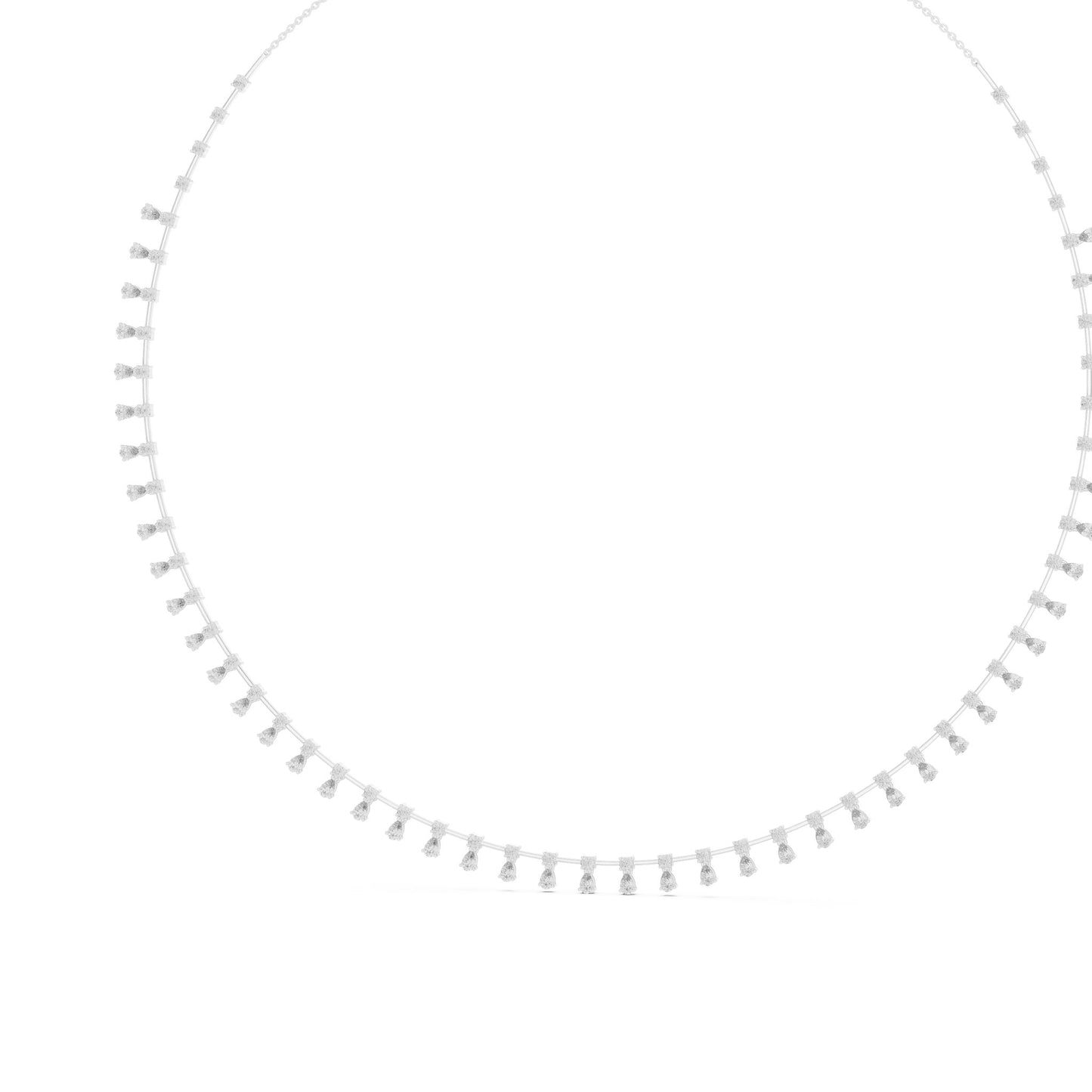 Round Lab Grown Diamond Pendant