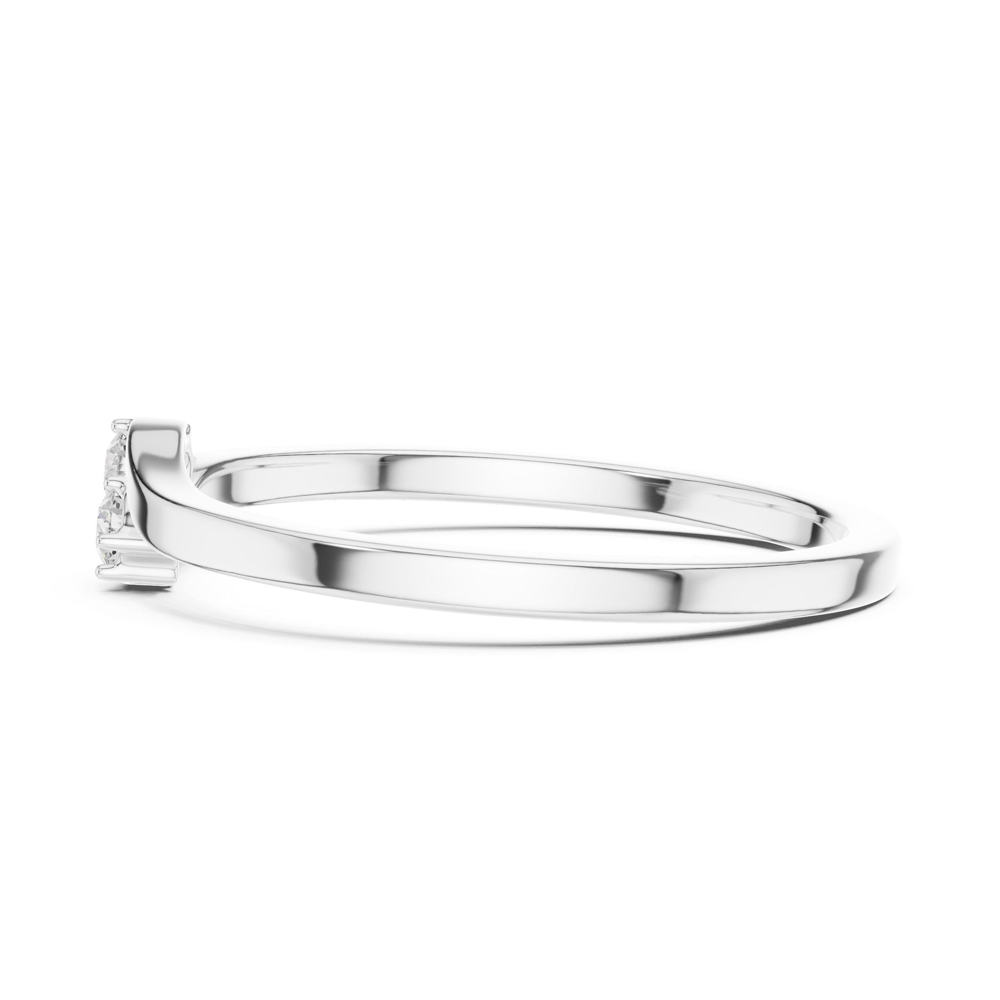Women's Round Lab Grown Diamond Ring