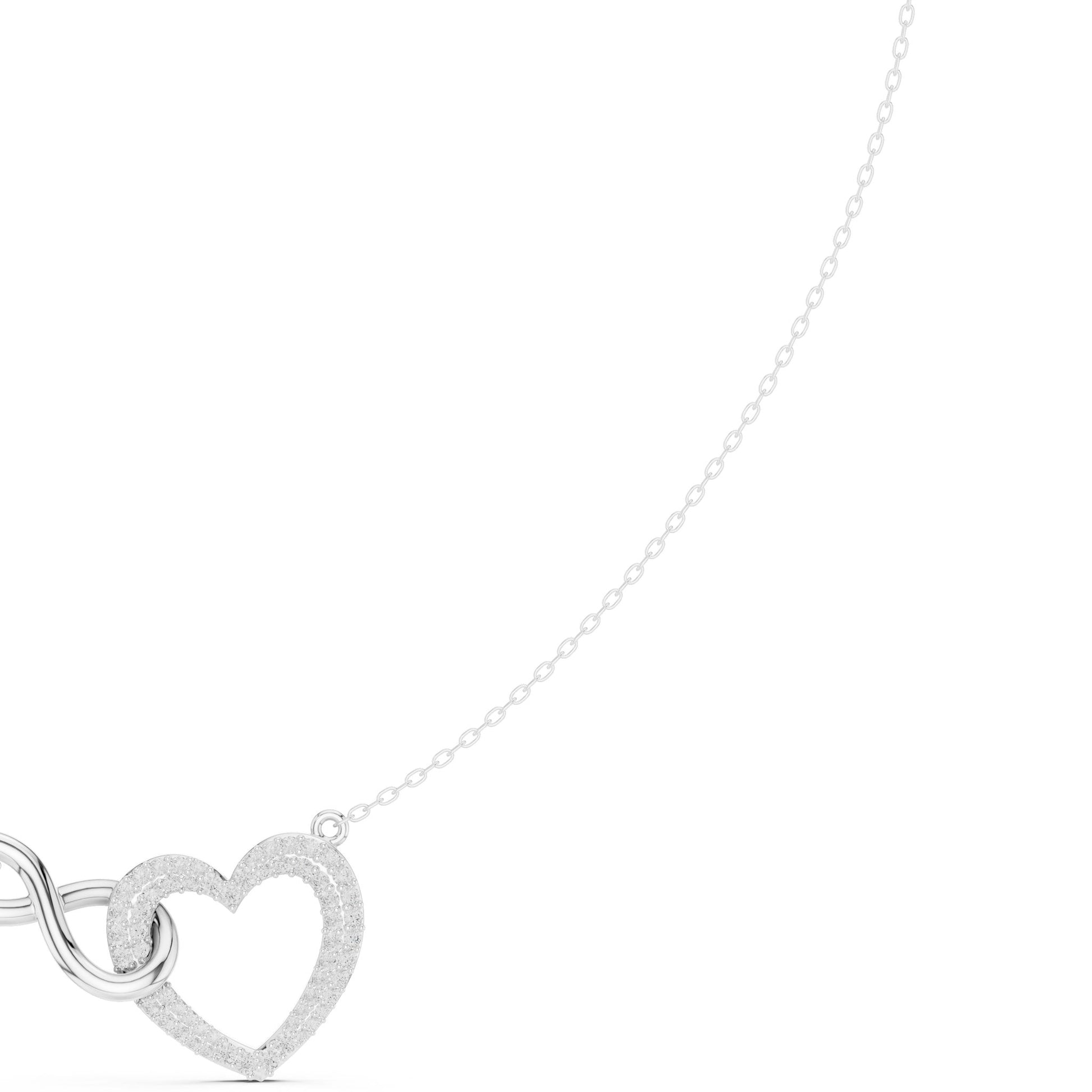 Round Lab Grown Diamond Pendant
