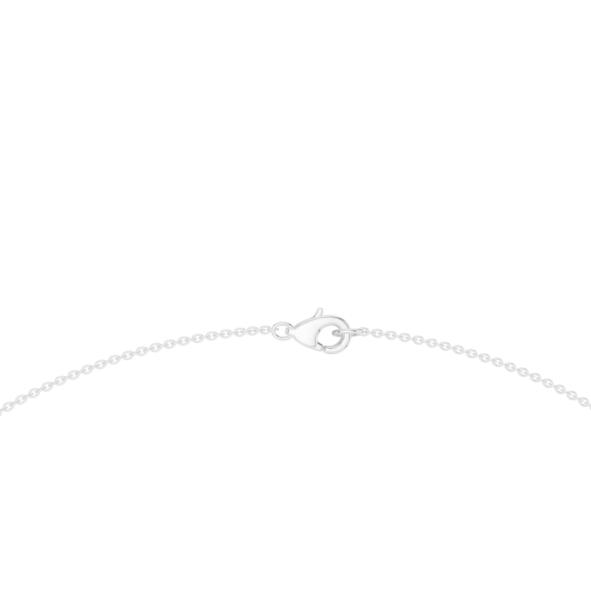 Round Lab Grown Diamond Pendant