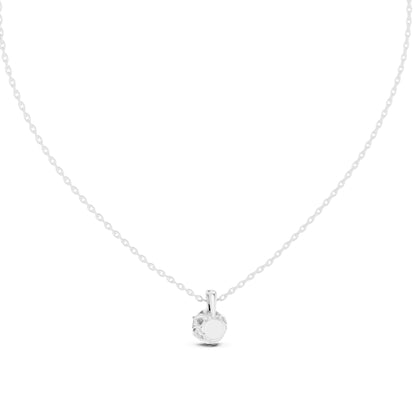 Round Lab Grown Diamond Pendant