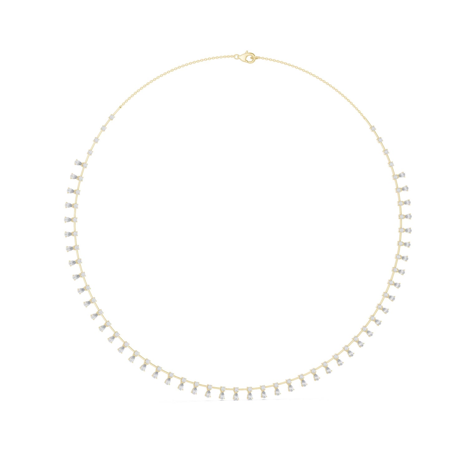 Round Lab Grown Diamond Pendant