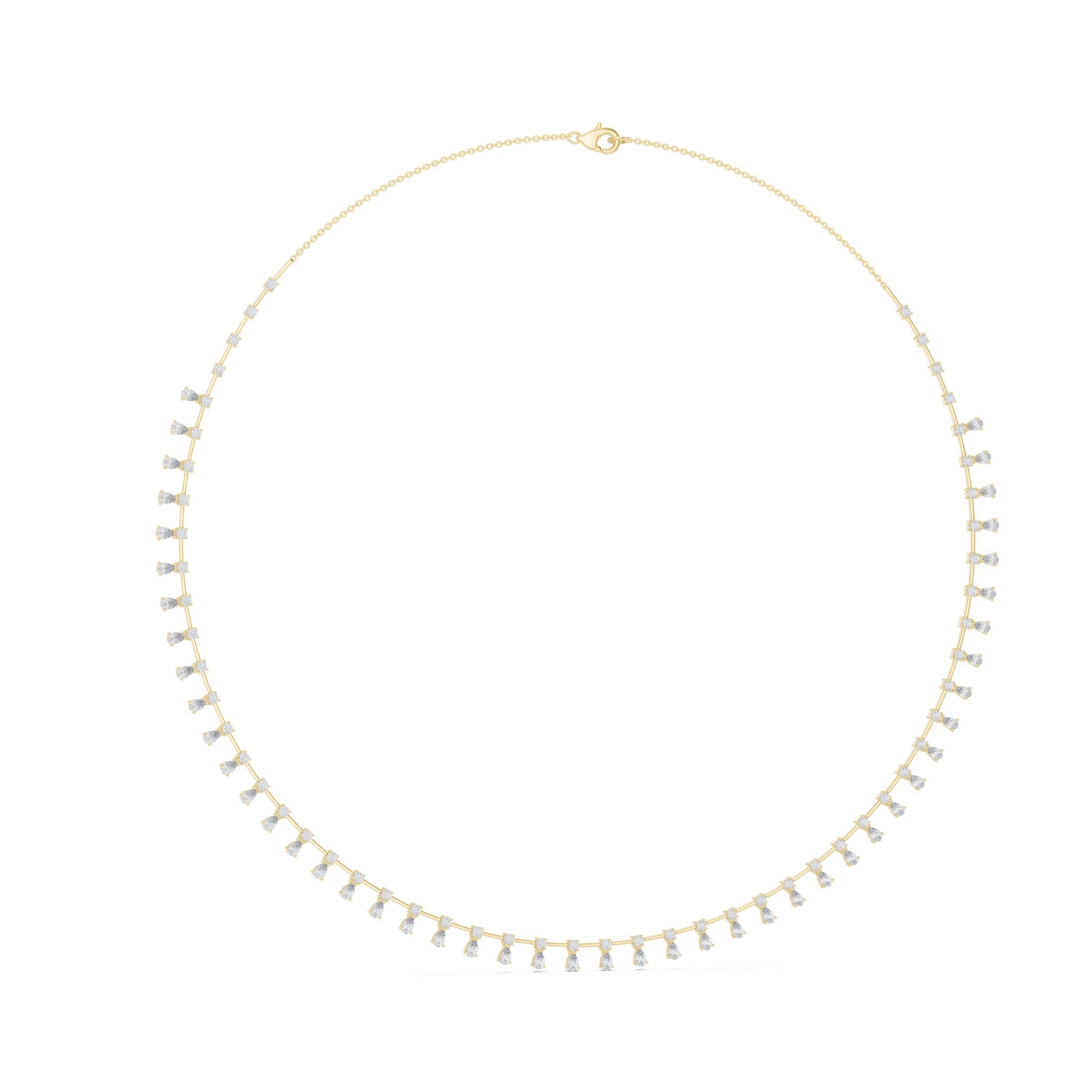 Round Lab Grown Diamond Pendant