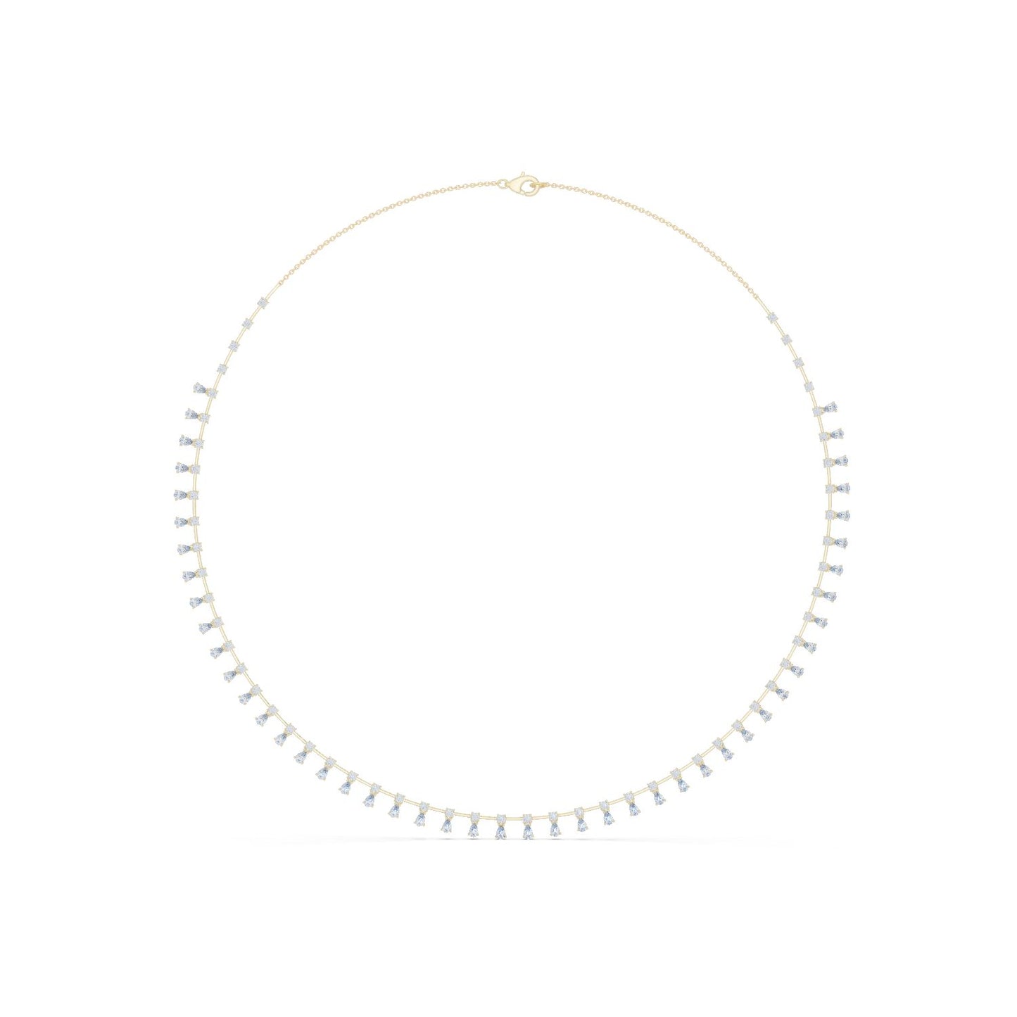 Round Lab Grown Diamond Pendant