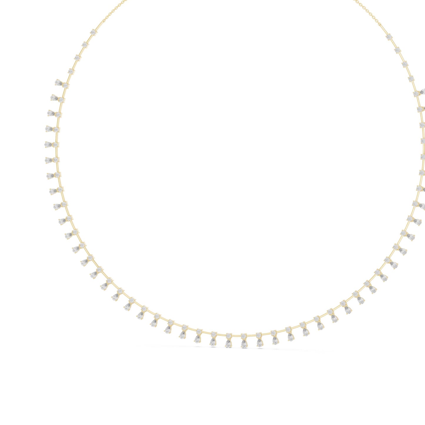 Round Lab Grown Diamond Pendant