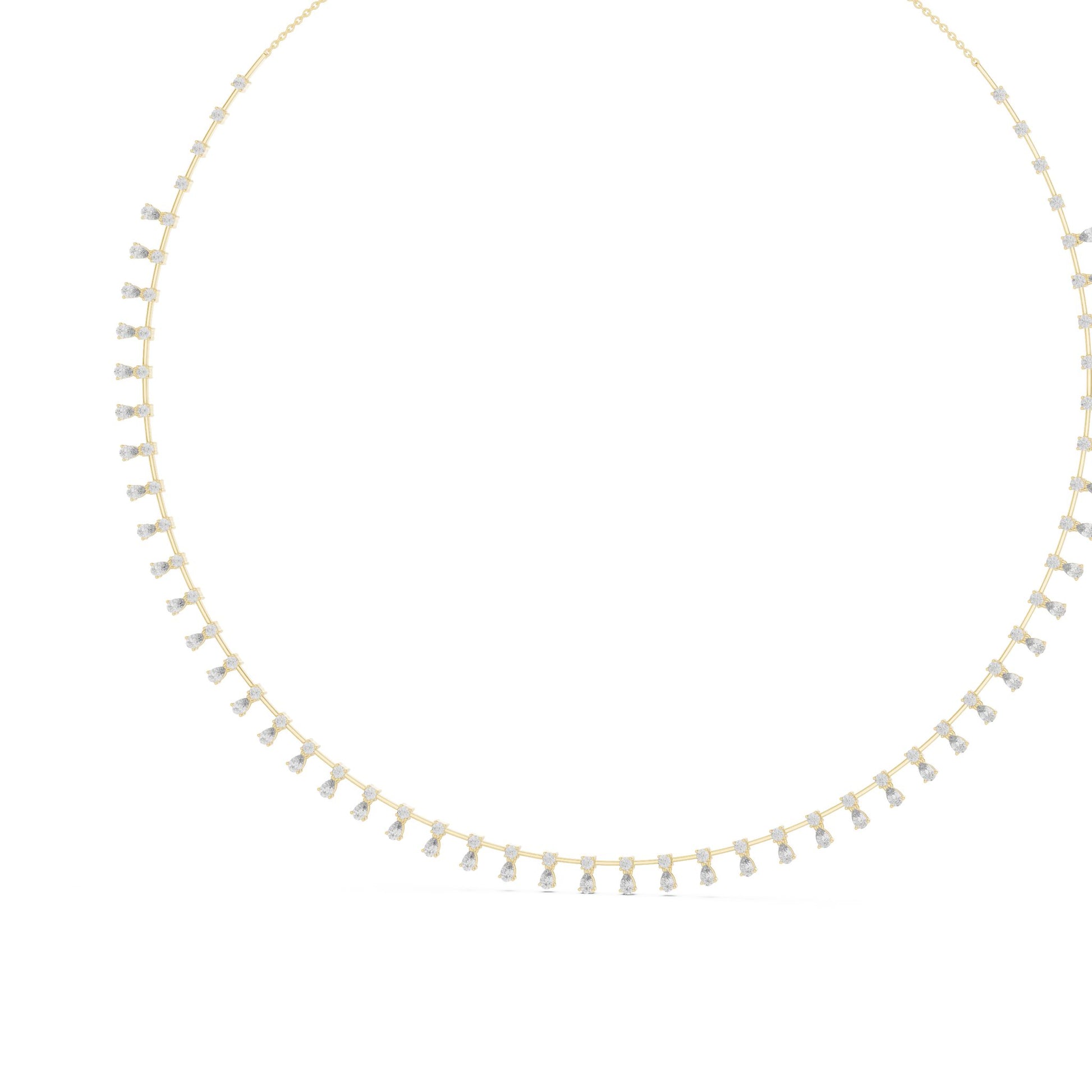 Round Lab Grown Diamond Pendant