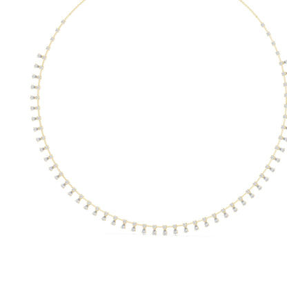 Round Lab Grown Diamond Pendant